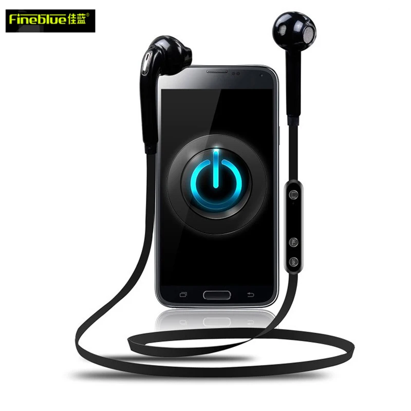 

Original Fineblue FS7 Stereo Blutooth Earphone Wireless Headphone With Microphone Sports Headsets For iPhone 6s Xiaomi PRO Phone