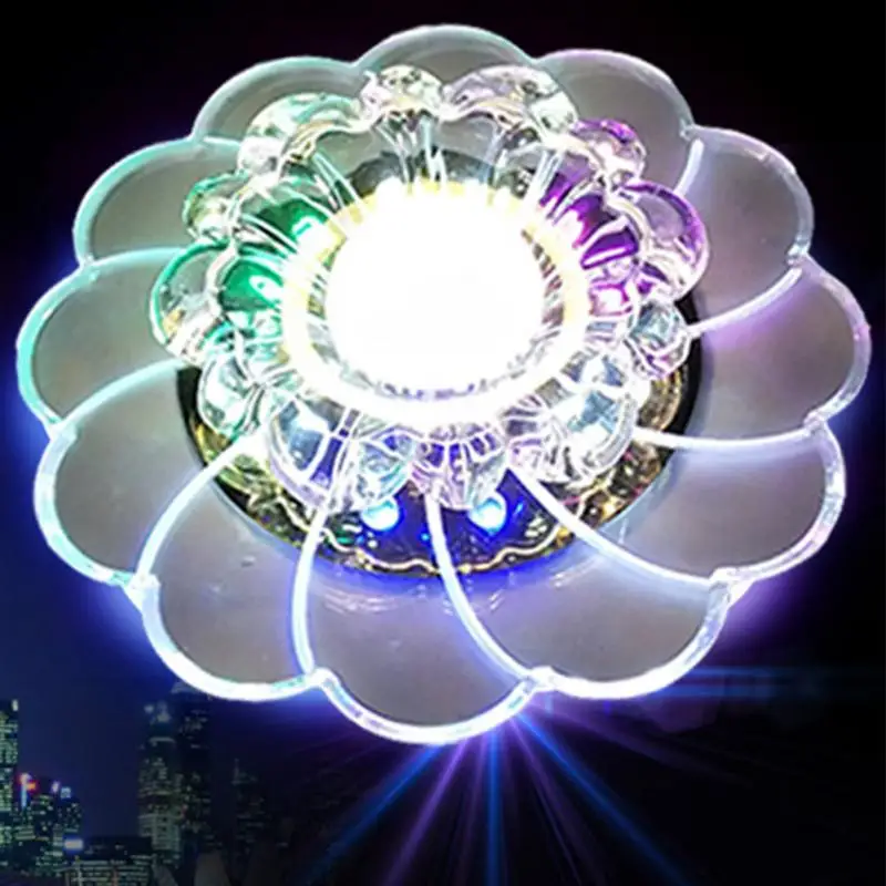 

New Arrival Colorful Home Entrance Hallway kitchen LED lighing lamp Garden porch aisle corridor bath toilet in night decoration
