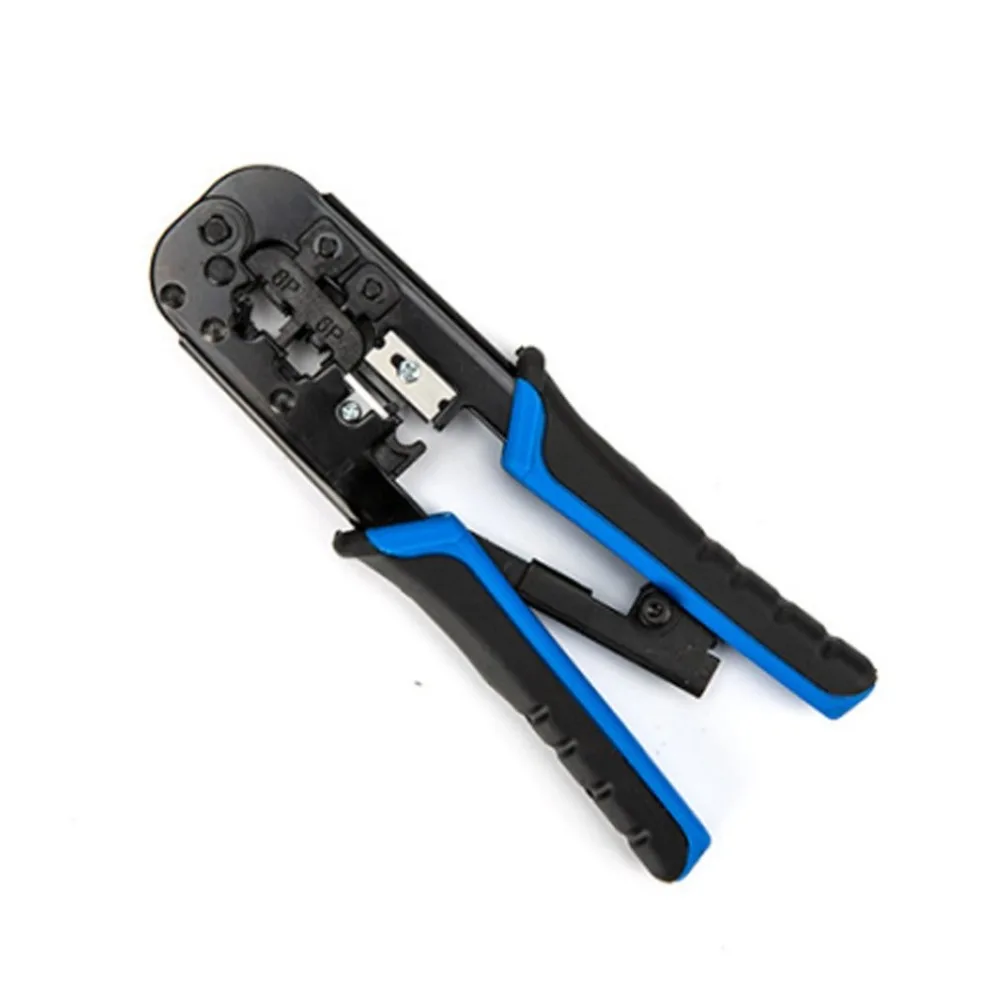 

rj45 crimper tool rj11 cat5e cat6 cable crimping tool network pliers tool 8P/6P multi-function cable pliers, peeling shear