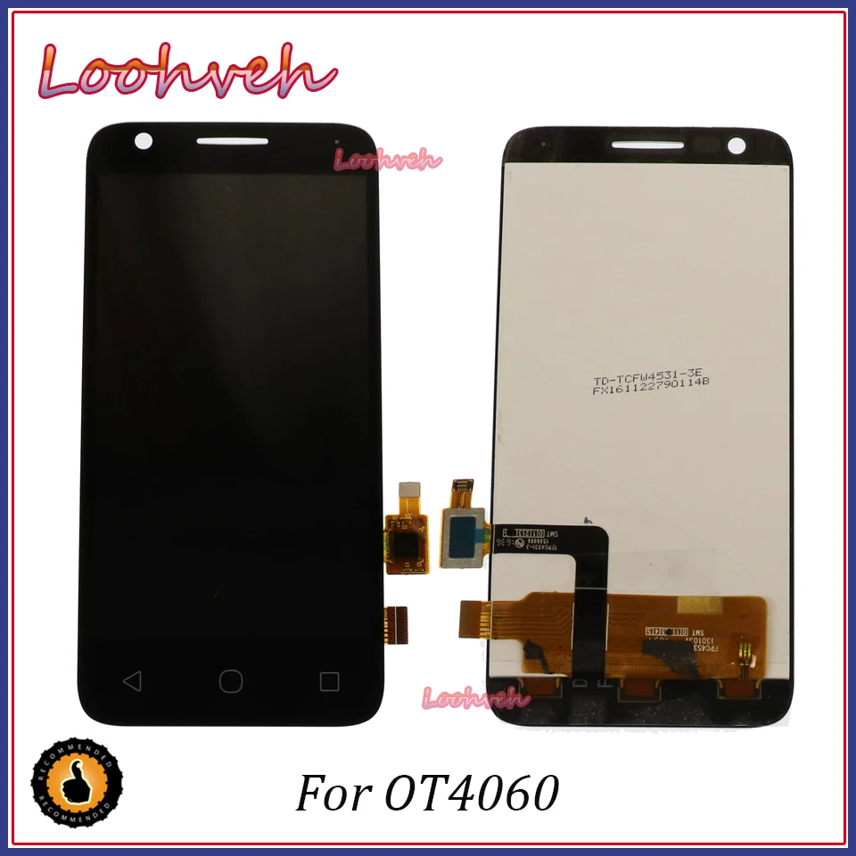 Высококачественный Дисплей 4 5 дюйма для Alcatel Ideal OT4060 4060 4060A зеркальные Запчасти +