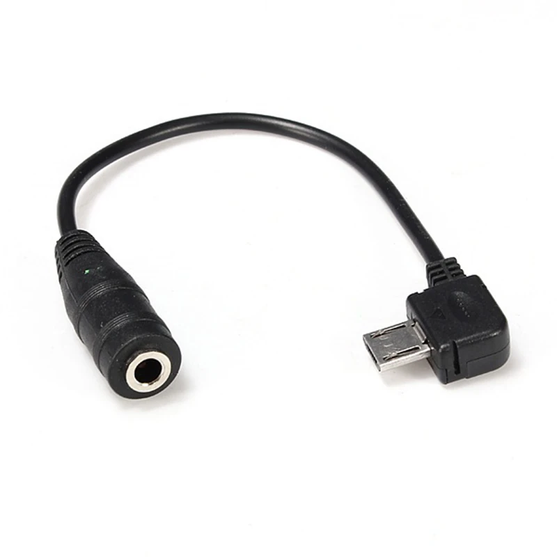 micro USB Jack to Earphone Headset earphone Adapter Audio Cable Cord Lead