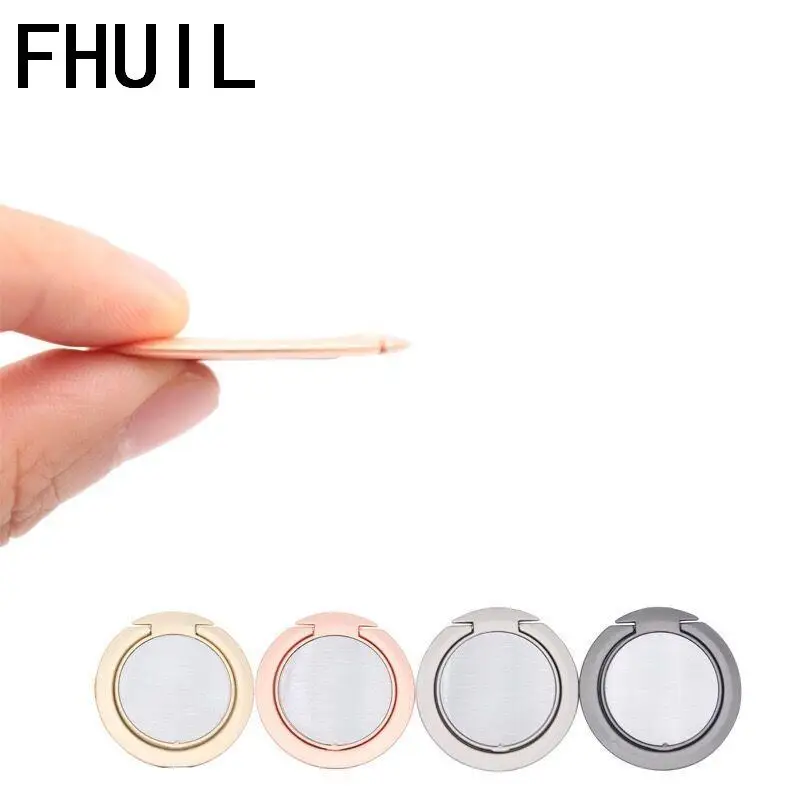

Universal Mobile Phone Holder with 360 degree rotation Zinc Alloy Electroplating finger ring bracket For iPhone 7 8 plus Samsung