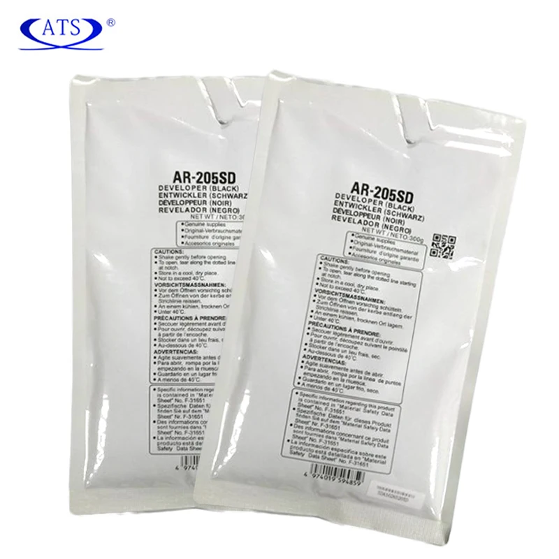 

2PCS/LOT Copier black developer for Sharp AR 205 3818 3020 3821 compatible AR205SD AR3818 AR3020 AR3821 AR-205-SD 300G/bag
