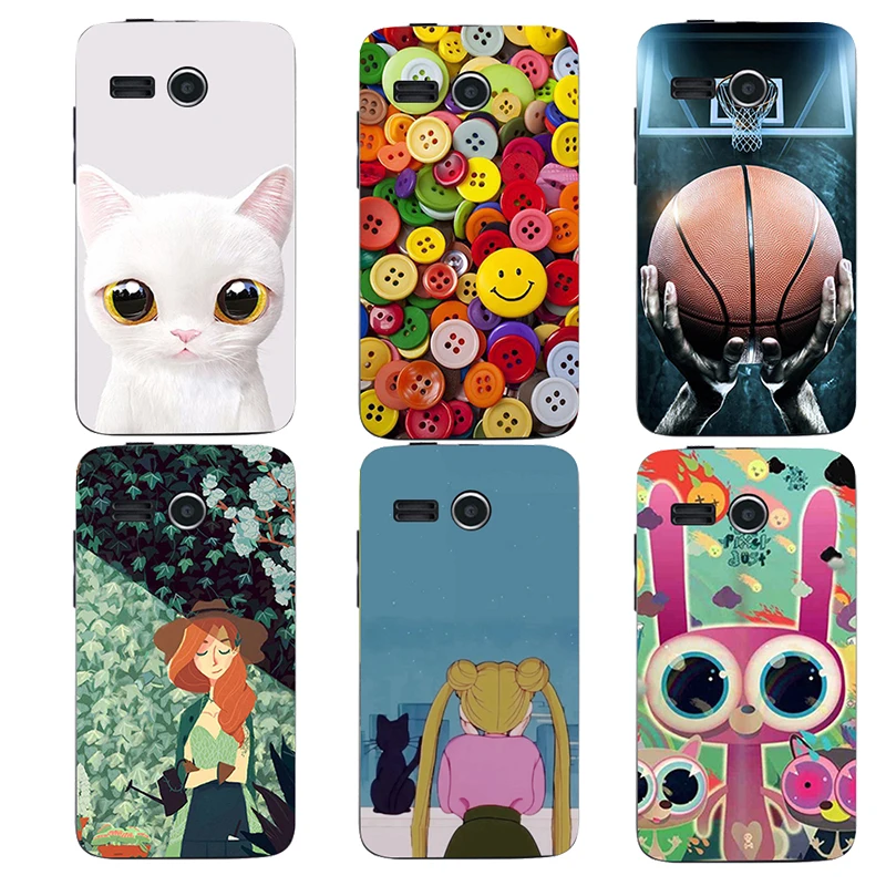 

cartoon printed soft silicone shell cover case For Lenovo A316 A316I / A 316 i 316i Phone Case for A316 Mobile phone shell