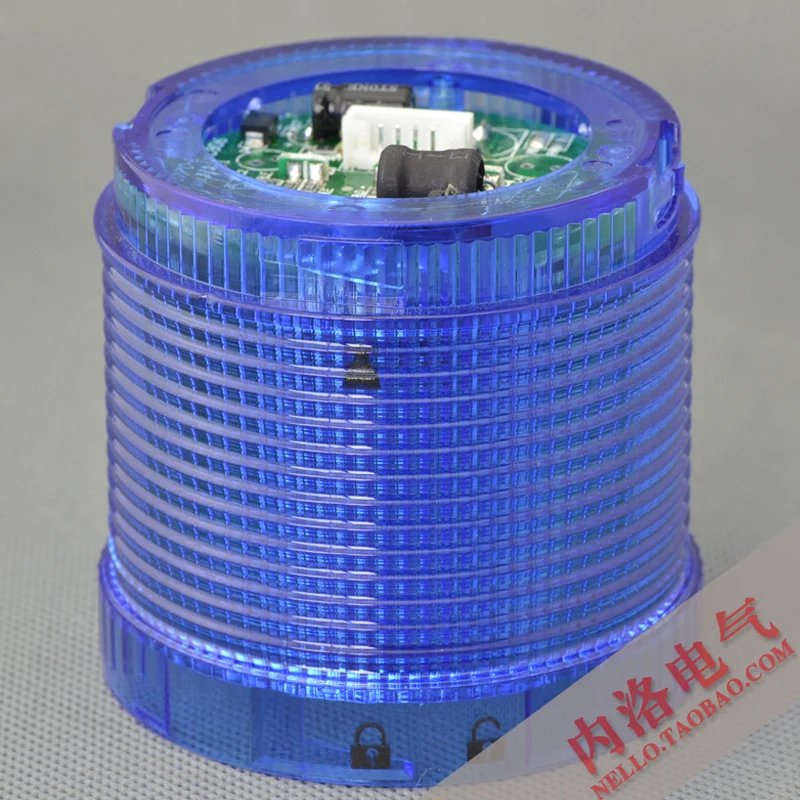 

[SA]EMA70 warning light module 0570B12 / 24L imported long bright blue LED light source 12 / 24V--5pcs/lot