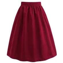 Женская Ретро Повседневная пачка пояс однотонного цвета золотой бархат юбка feb22