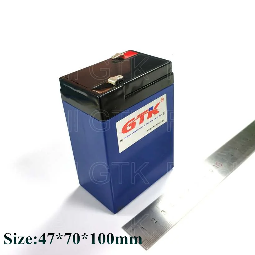 

Lifepo4 battery 6v 4.5 Ah 6 Volt AGM Toy Ride-On Battery Premium replace 6Ah 7Ah 7.3v 7.2v for solar small box led Lights lamps