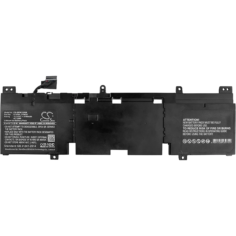 Кэмерон китайско 3100 мА/ч Батарея для DELL Alienware 13 R2 3 &quotAW13R2-1678SLV 257V0 2VMGK 3V806 N1WM4 |
