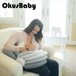 Для кормления Подушка для новорожденного ребенка Грудное вскармливание защиты головы Регулируемый Boppy подушки для ребенка мать кормит