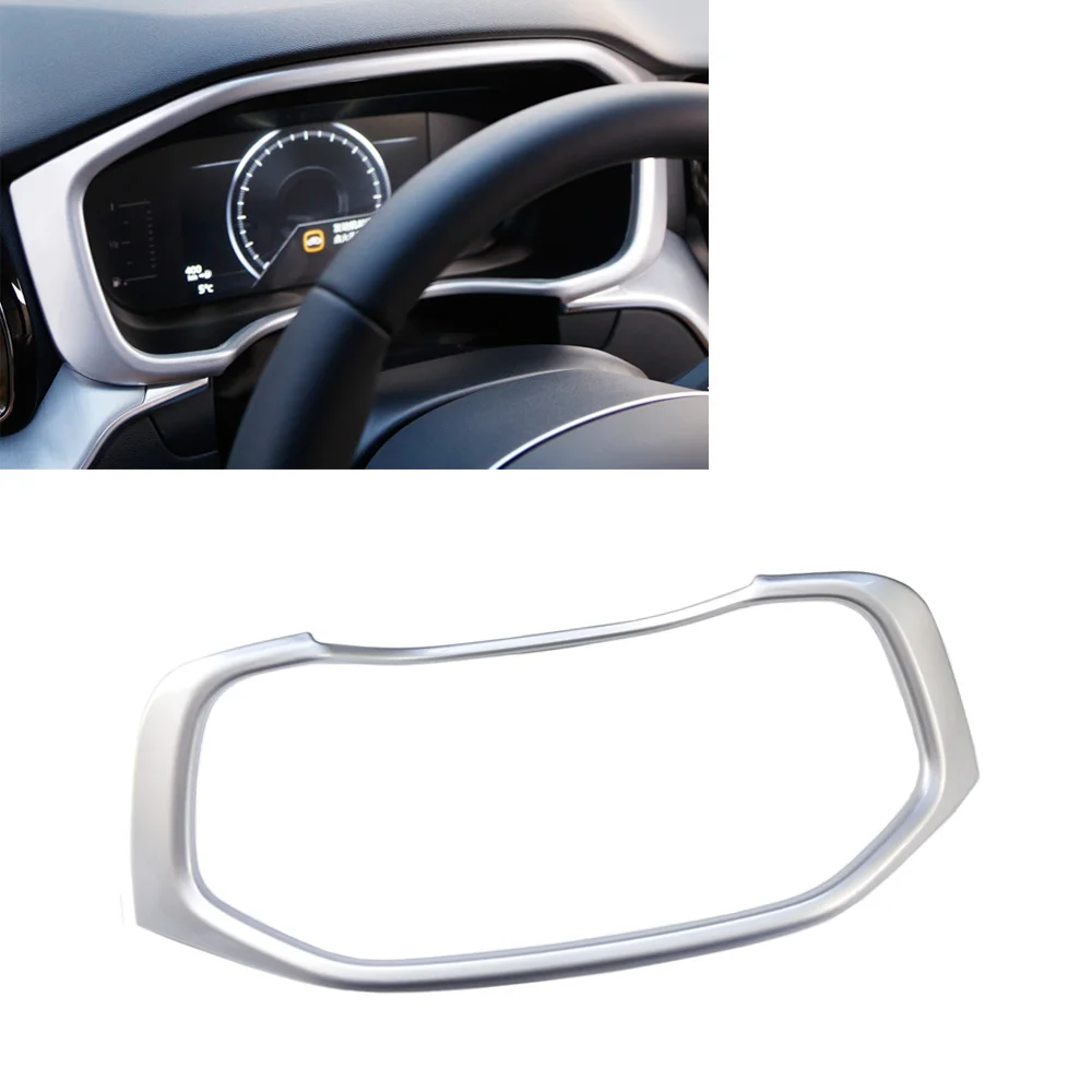 Car Styling ABS Matt font b Interior b font Front Center Dashboard Instrument Panel Trim For