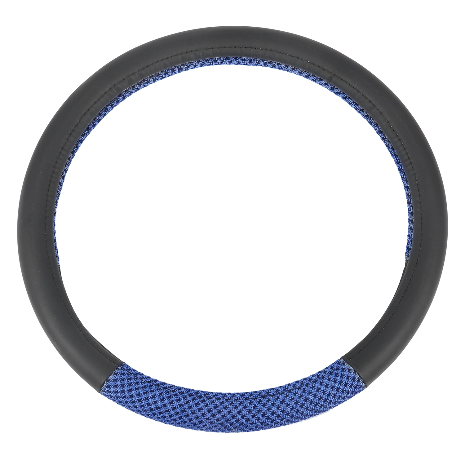 Car Steering Wheel Cover, 15 inch Universal Soft Skidproof PU Leather Steering Wheel Cover Auto