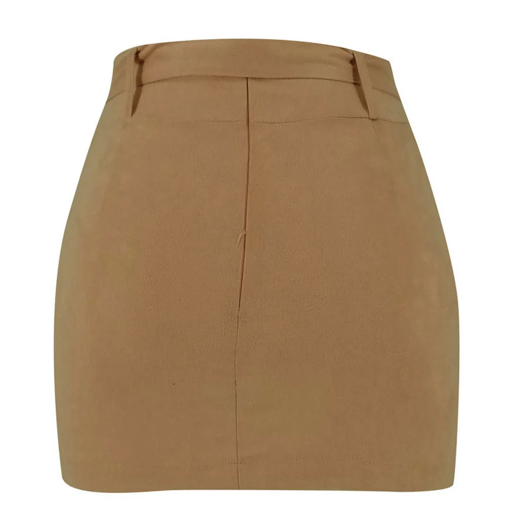 Сексуальная мини-юбка, модная женская однотонная повязка, короткая юбка-карандаш с бантом, бандажные юбки для женщин