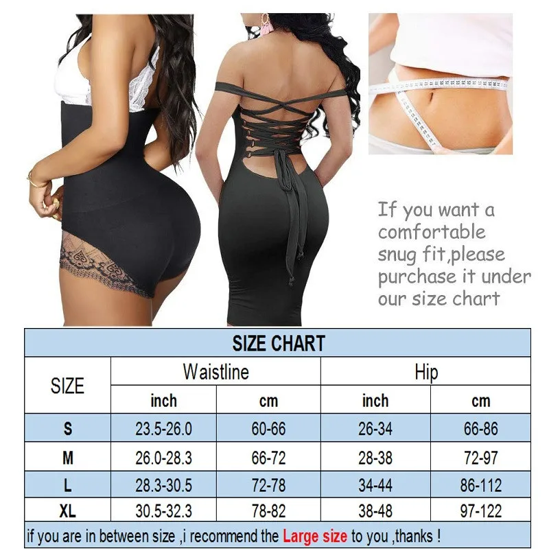 NINGMI Tummy Control Panties Seamless Butt Lifter Women High Waist Trainer Dress Corrective Underwear Body Shaper Slimming Pants