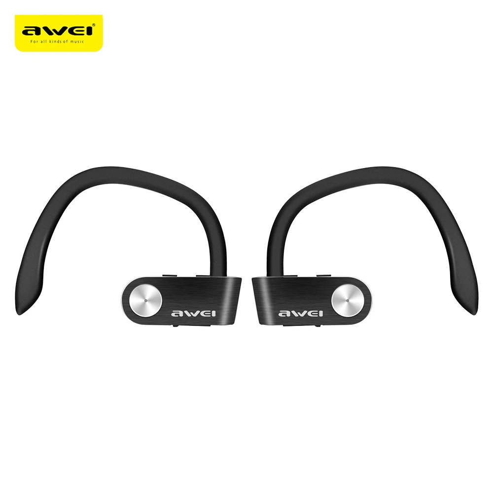 

Awei T2 Sweat-Proof TWS True Wireless Earbuds Bluetooth 4.2 Sports Headphones On-Ear Control IPX4 Waterproof Earphone Micro USB