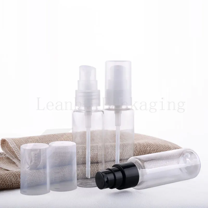 40ml transparent bottle with cream pump (2)