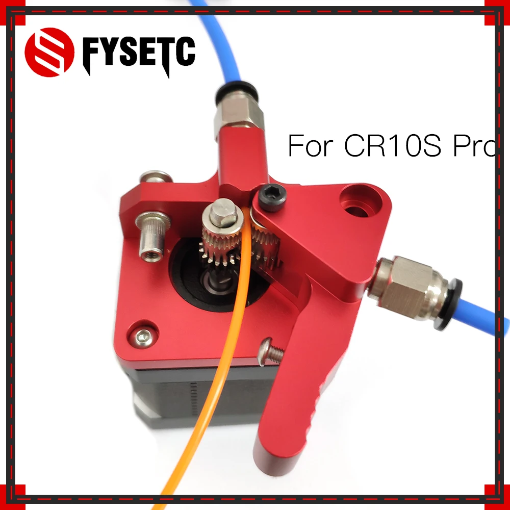 Продажа Обновленный дистанционный металлический экструдер блок DIY Шестерня экструдер комплект для Creality CR 10S CR 10S PRO части 3d принтера