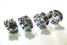 

300PCS 63mm, 60mm, silver wheel center caps,FOR Avenger coboo caliber hub cap hub Special Automobile decorative cover logo
