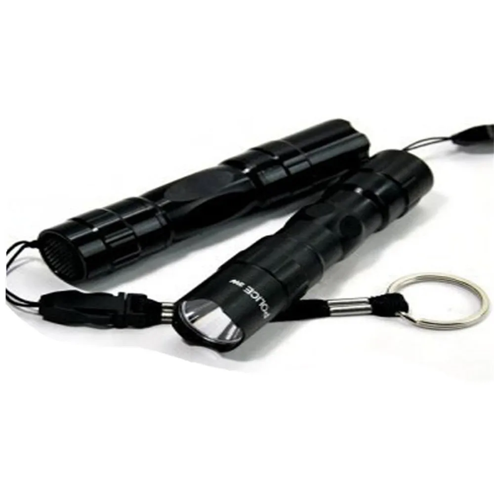 Original LED Mini Flashlight Police Lighting Torches Practical LED