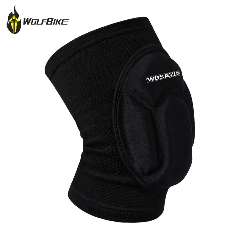 WOSAWE 1pc Extreme Sports Elastic Knee Pads Guard Support Ski Skating