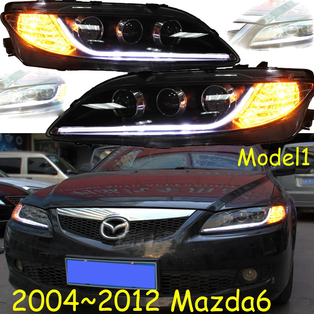 Автомобильный Стайлинг для mazda 6 Mazda6 светодиодные фары DRL HID xenon 2004 ~ 2012y
