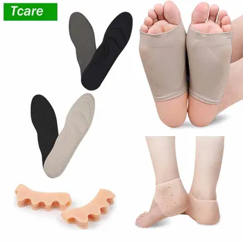 

Foot Care Massage Insoles for High Heels, Moisturizing Gel Heel Socks ,Orthotic Arch Support Sleeve, Toe Separator