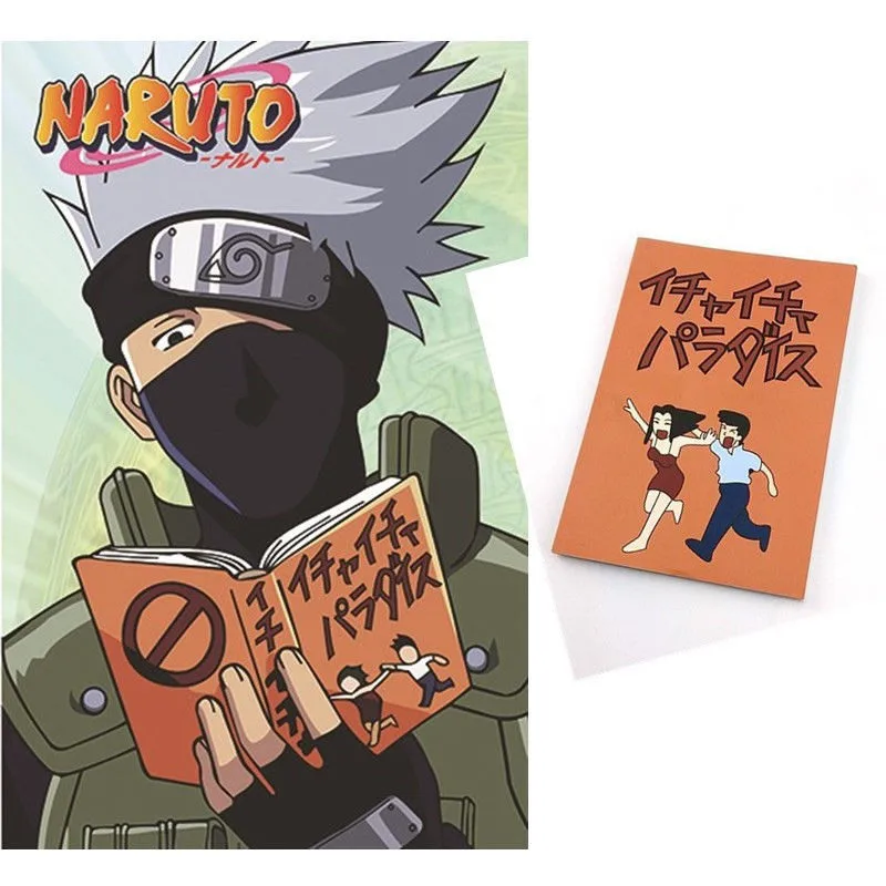 Японский аниме персонаж аниме Наруто Какаши Хатаке Jiraiya Косплей Книга записная книжка Lcha pardaisu канцелярские принадлежности подарок