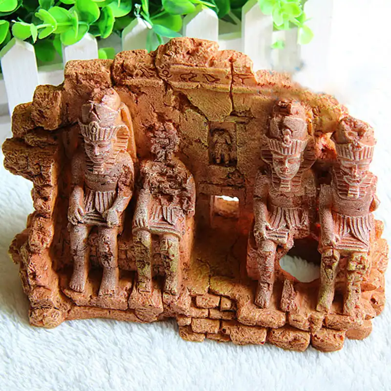 Egyptian Pharaoh Lost Temple Expedition Aquarium Fish Tank