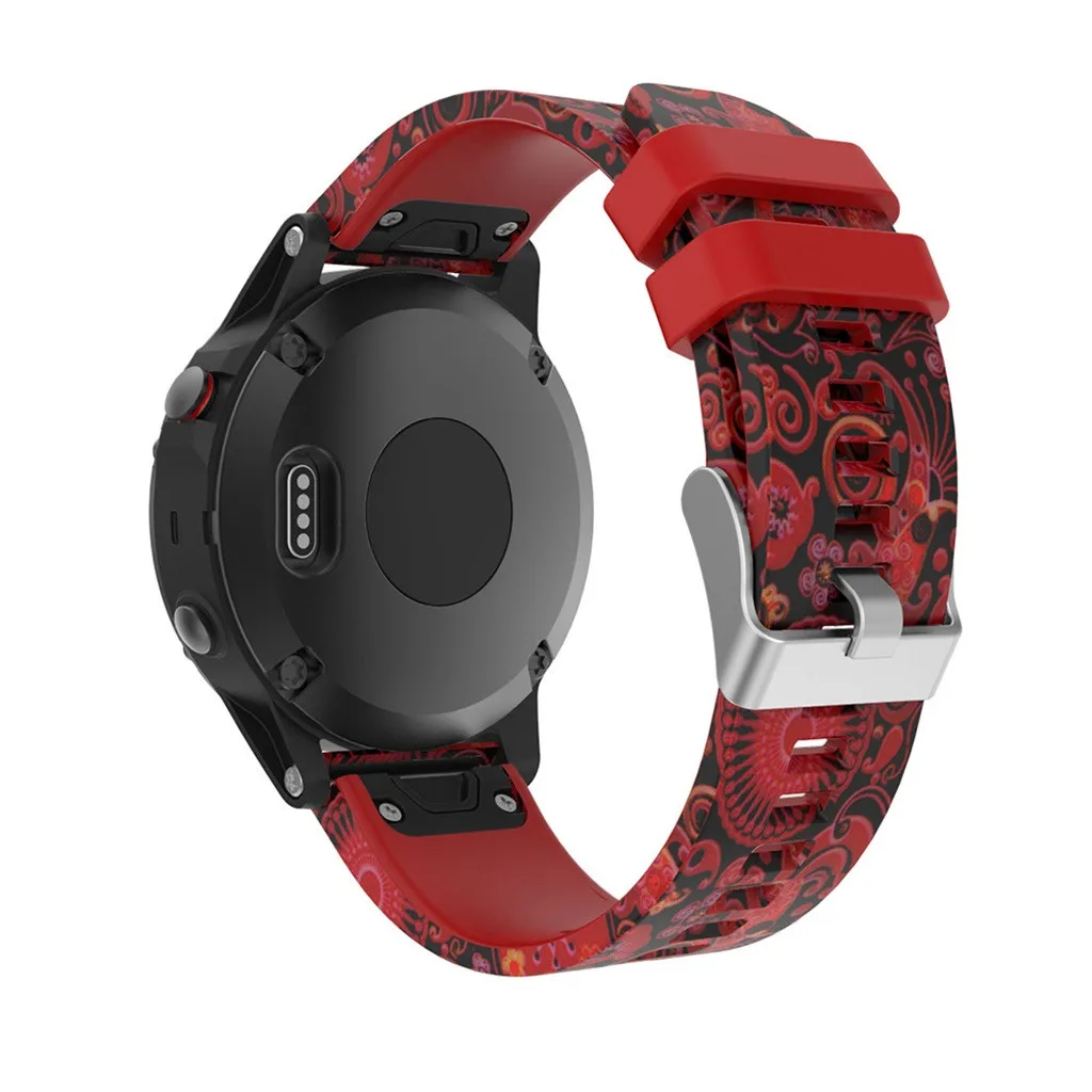 Замена из силикагеля, Мягкий Группа быстрой установки группа для Garmin Fenix 5 Plus p45