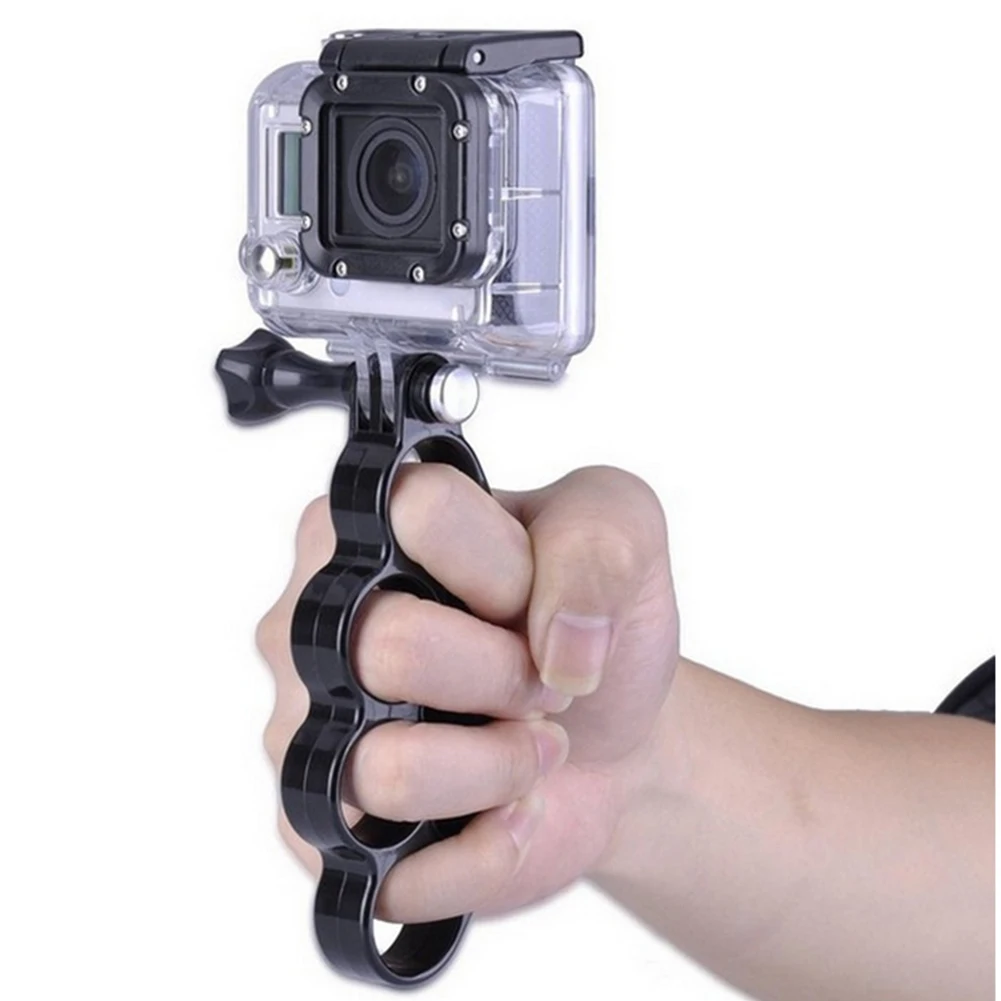 

Handheld Camera Finger Grip Mount Monopod Tripod Handle Holder with Thumb Screw for GoPro Hero