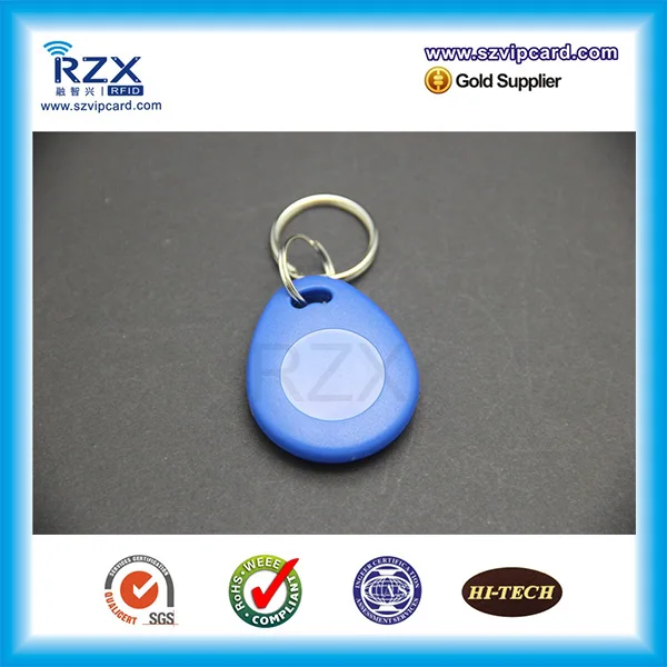 TK4100 смарт ABS ID КЛЮЧ бирка 100 шт./пакет брелок для ключей кольцо магнитные ключи для системы входа