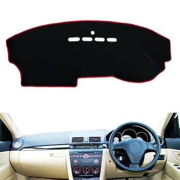 

For MAZDA 3 M3 2004-2008 RHD Auto Dashboard Cover Mat Pad Anti-UV Sun Shade Instrument Protective Carpet Car Styling Accessories