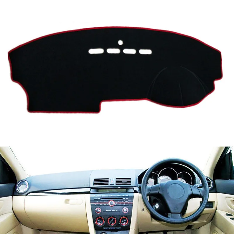 Коврик для приборной панели автомобиля MAZDA 3 M3 2004 2008 RHD с защитой от УФ