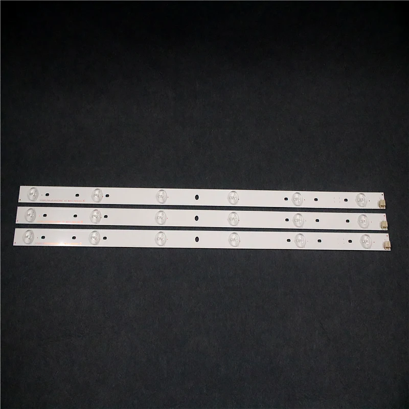 

Kit 3 PCS 6LEDs 627mm LED backlight strip for Toshiba 32"TV SVT320AF5 32P1300 32P1400 32P1400VT 32P1400VE 32P1400D 32P2400VT