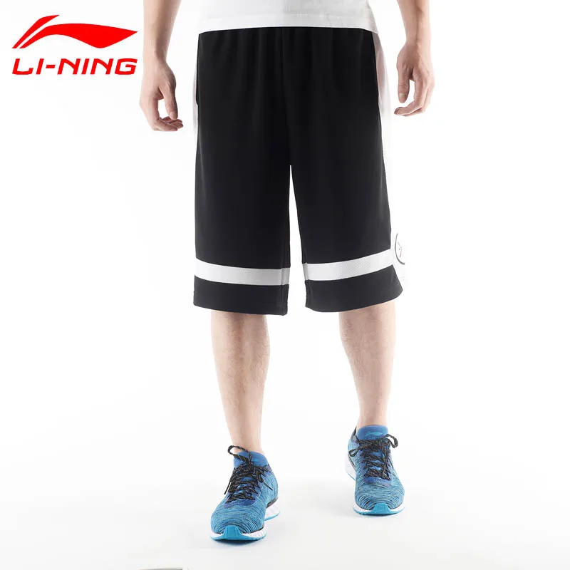 Мужские баскетбольные шорты Li Ning дышащие спортивные с подкладкой AKSM251 CJAS17|shorts