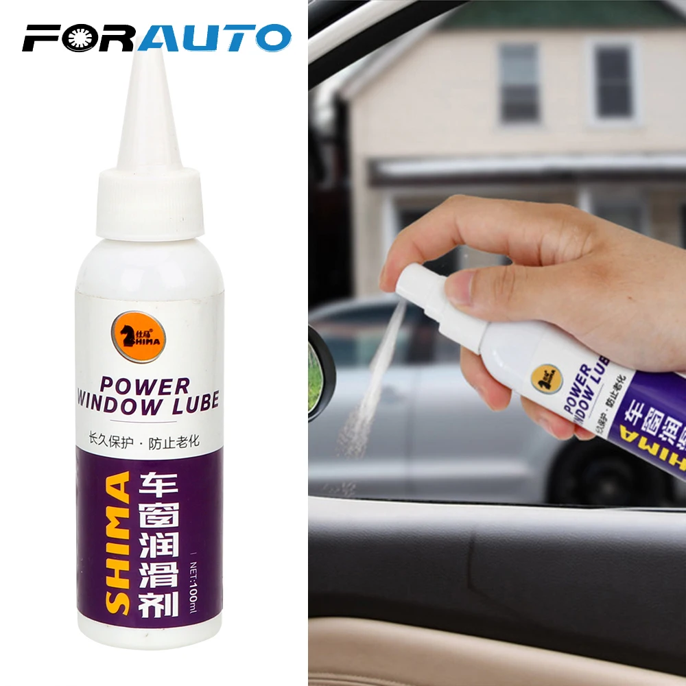

FORAUTO Auto Maintenance Paint Care Window Lubricant 100mL Rubber Sealing Strip Belt Softening Car Door Noise Cancellation