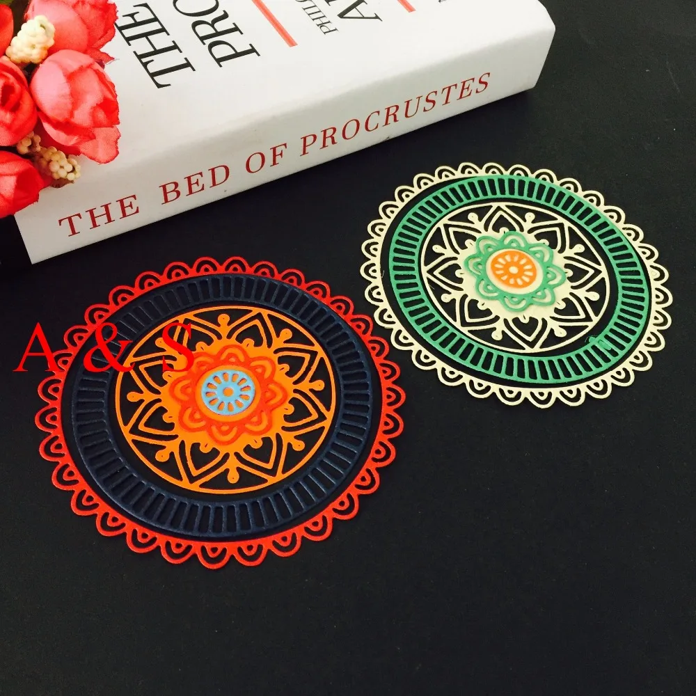 

N530 METAL CUTTING DIES ROUND Lace Scrapbook card paper craft party decoration embossing stencil cutter