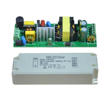 

30-40W LED Drive Power Supply 1A 0-10V Dimming External Driver 5pcs