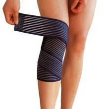 200 шт/партия, эластичный бандаж для ног компрессионные икры, спортивный наколенник для игры в футбол, баскетбол, мяч, поддержка запястья/лодыжки