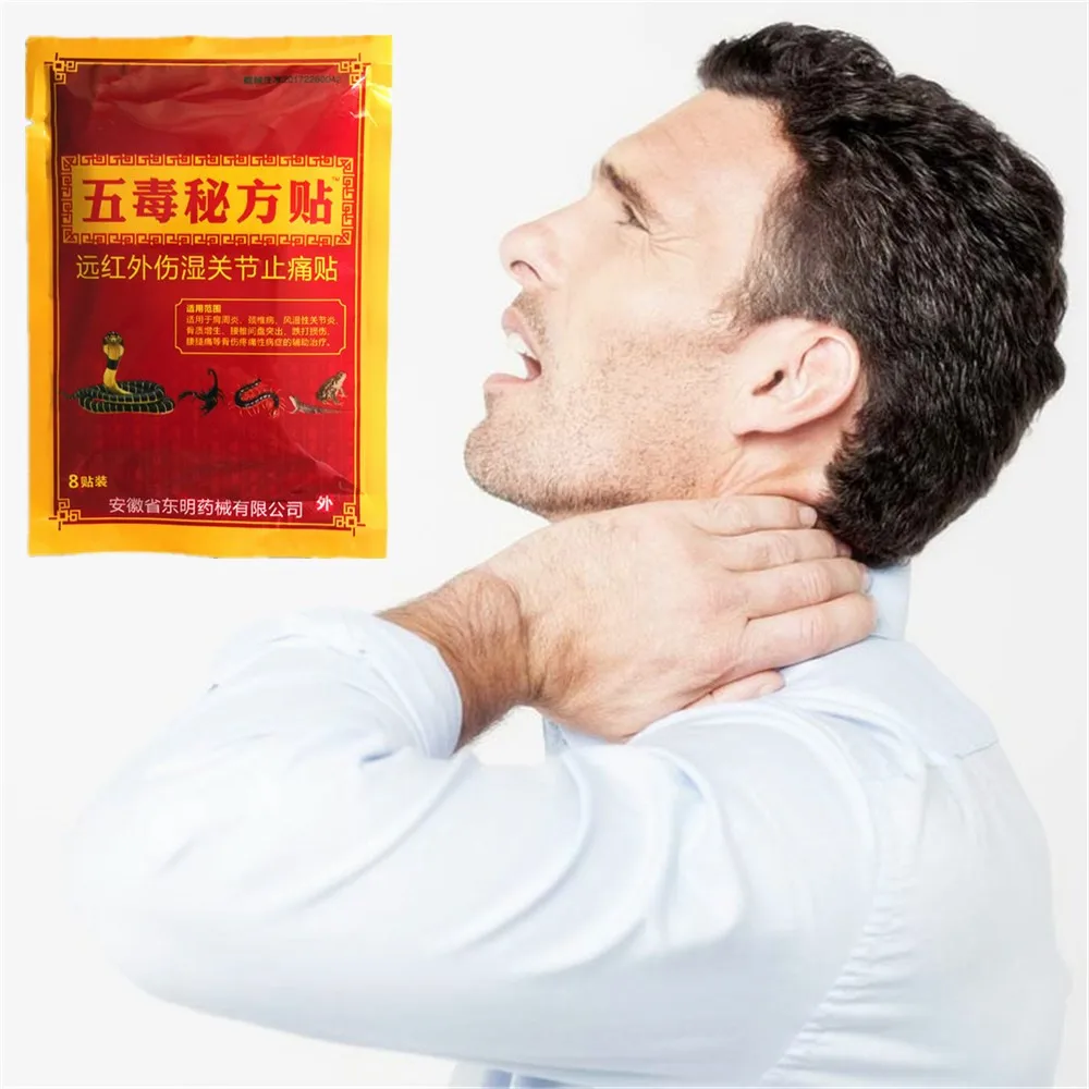 

MIYUELENI Forest Scorpion Venom Restore Health Headache Ease Pain Essential Oil Plasters Chinese Medicine Herbal