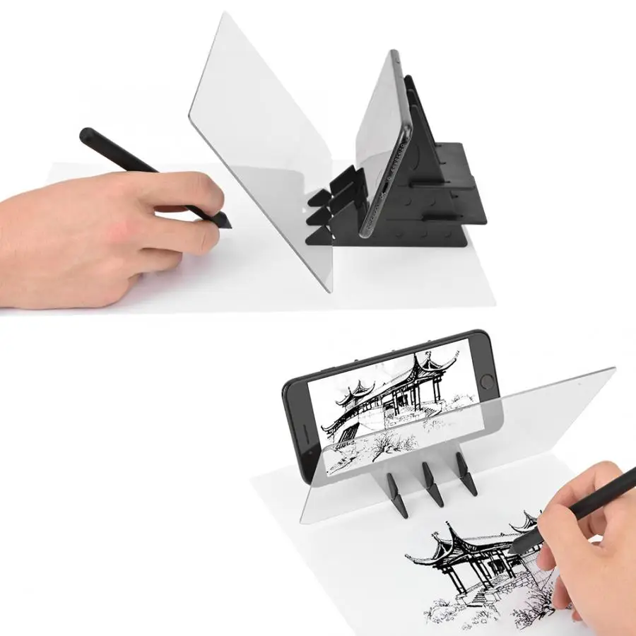 

Stencil Board Light Box Tracing Drawing Board Sketch Mirror Reflection Phone Dimming Box Waterproof IP65 Tracing Drawing Board
