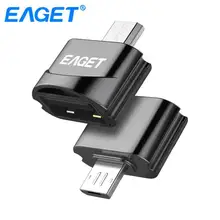 Eaget EZ02-M адаптер Micro USB к USB 2,0 OTG кабель адаптер для USB флэш-накопитель OTG для Android карта памяти адаптер дешево