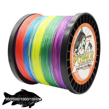 

Power 8 Strands Braided Fishing Line 300M 500M 1000M 1500M PE Wire Multifilament Fishing Line Braided Wire Saltwater Fishing