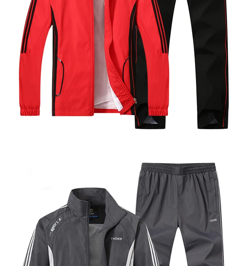 Спортивный костюм для мужчин, толстовка на молнии, спортивные штаны, комплект из двух предметов, спортивный костюм для бега, спортивный костюм для бега, мужской спортивный костюм, модные спортивные костюмы