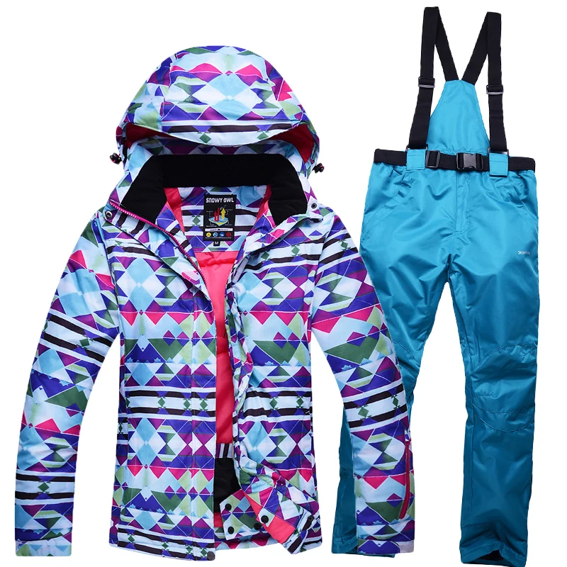 outdoor winter high quality ski jacket women's wind proof waterproof