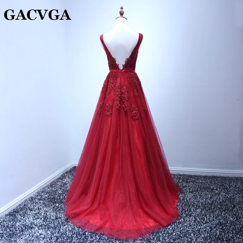 GACVGA сексуальное длинное платье банкетное кружевное платье размера плюс модное элегантное вечернее платье в пол Vestidos