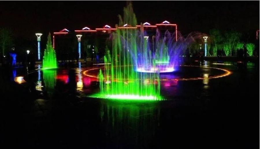 Subaquáticas para Lagoas Levou para Fonte Lote Led Pool Luz Ip68 Dc12v 24 v 12w Aço Inoxidável Levou Luzes Piscina 2 Pçs - Rgb 24 light swimming pool