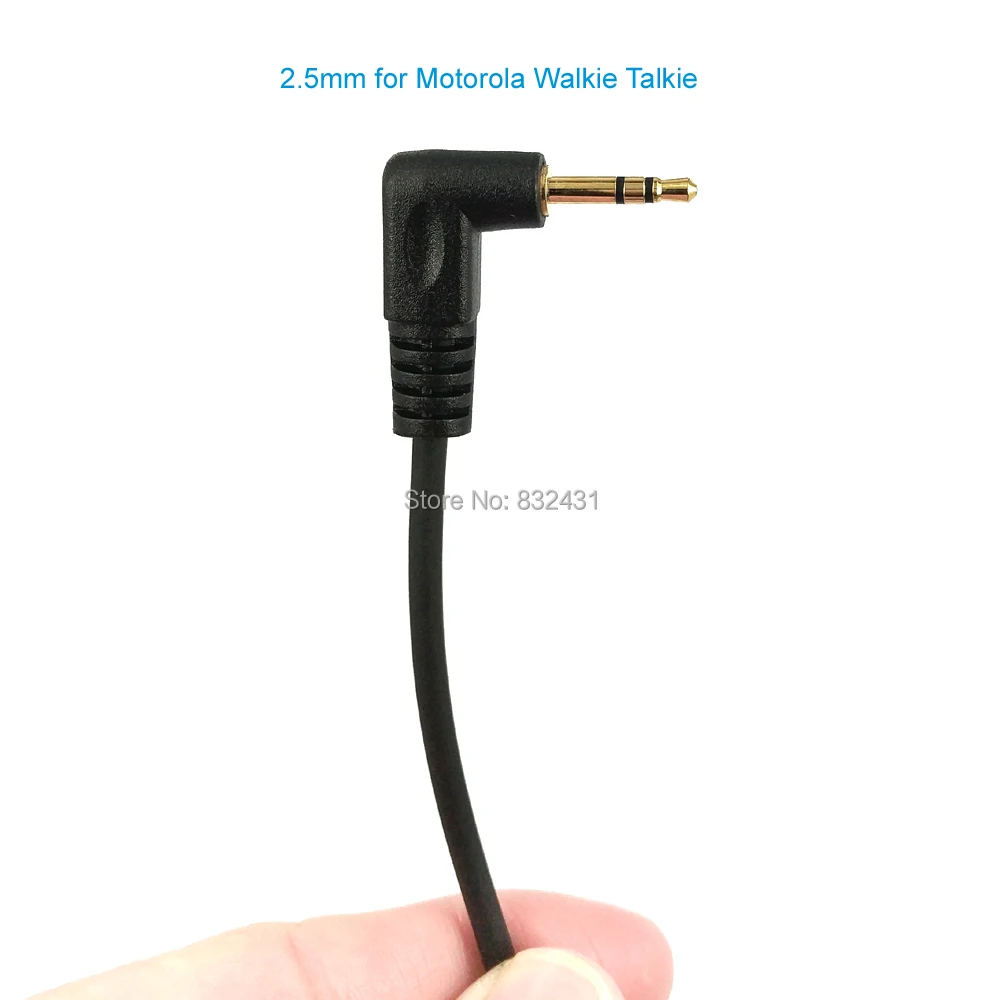 Гарнитура с микрофоном для Motorola Talkabout портативный TLKR T4 T5 T6200 T6220 рация PTT 2 5 мм 1