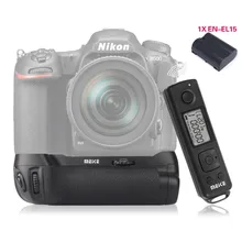 Meike MK-DR500 Verticale Batterij Grip met EN-EL15 Batterij voor Nikon D500 Batterij als MB-D17 met 2.4G Draadloze Afstandsbediening