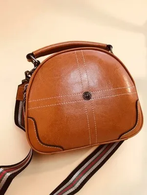 Moda de couro genuíno crossbody sacos de