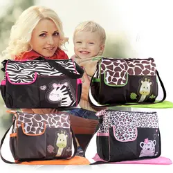Мульти-функция Мумия сумка большая емкость Материнская и детский рюкзак мода мультфильм ожидания сумка переносная мать сумка